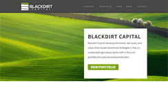Desktop Screenshot of blackdirtcapital.com